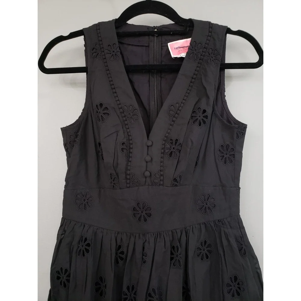 NEVER WORN SIZE 2 Kate Spade New York Clover Eyelet Mini Dress sundress career